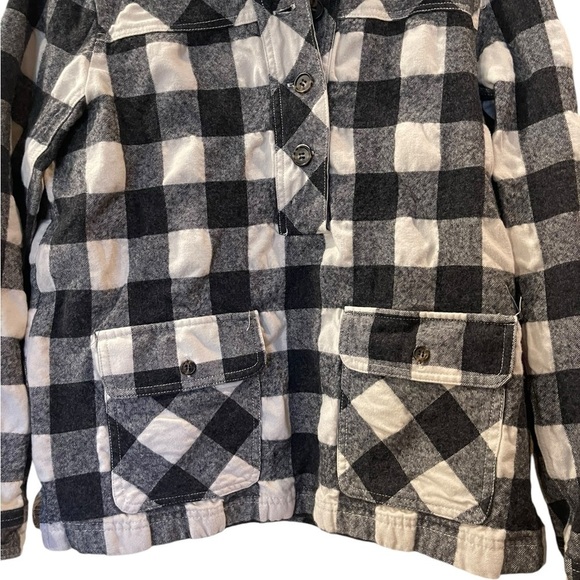 J. Crew Men’s Buffalo Plaid Wool Blend Long Sleeve Pullover Shirt Size Small - Picture 2 of 9